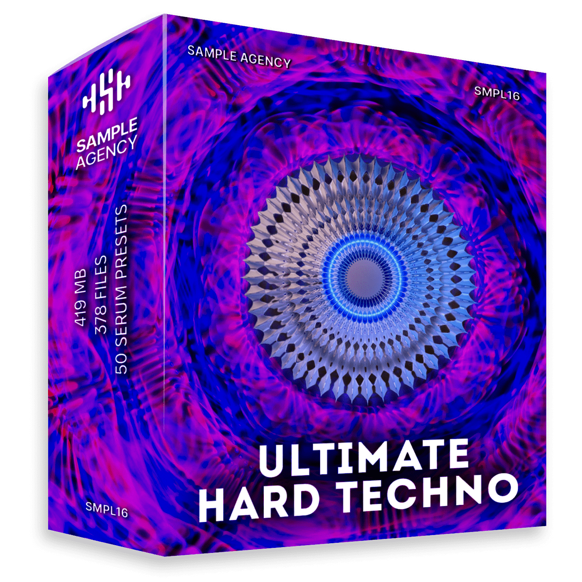 Ultimate Hard Techno Serum 2 Presets and Samples Cover - Sample Agency
