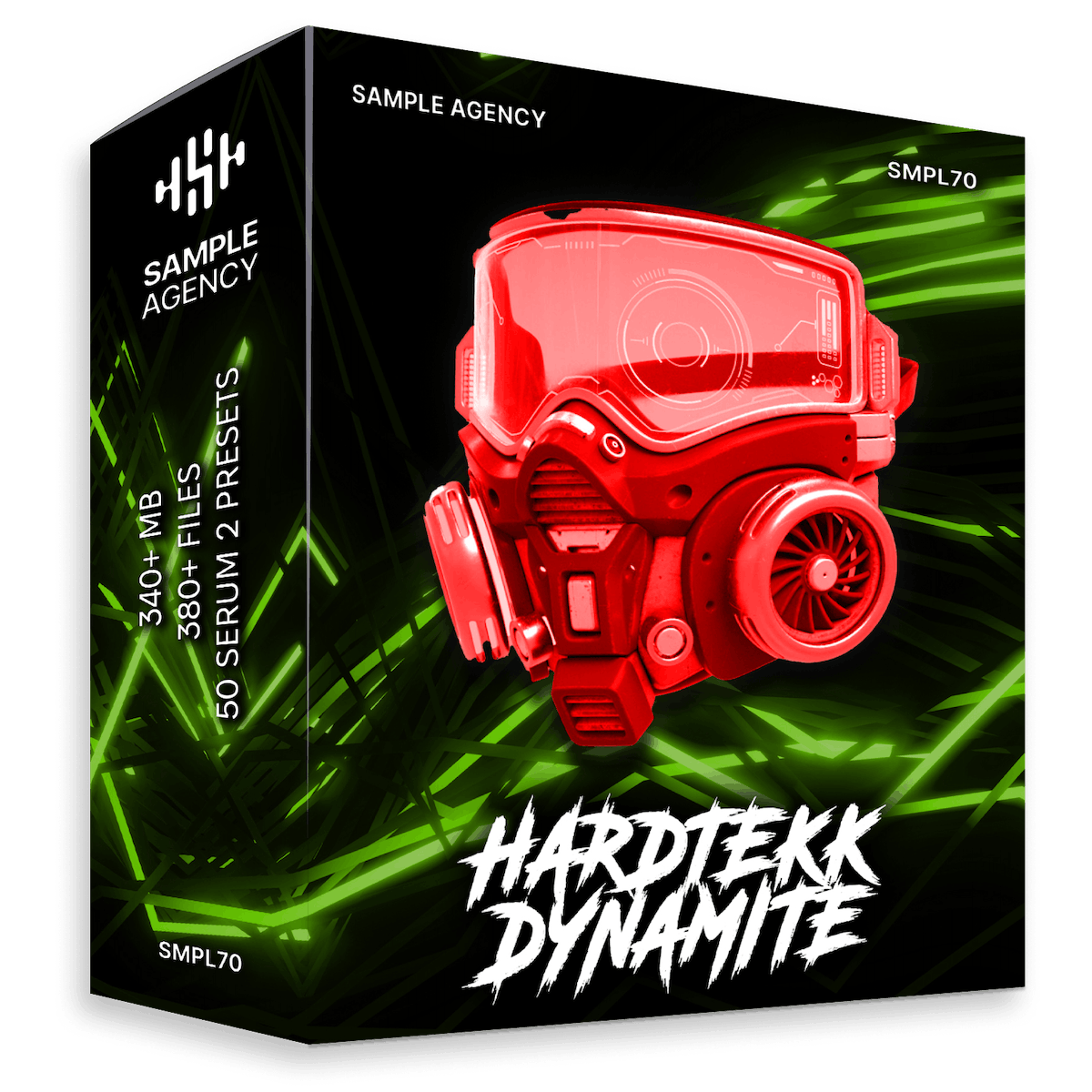 Hardtekk Dynamite Sample Pack and Serum 2 Presets Artwork - Sample Agency