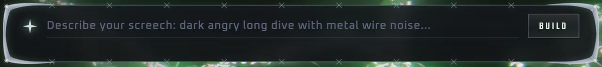 Screecher prompt