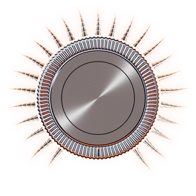 Grit mode: a ring of sharp spikes